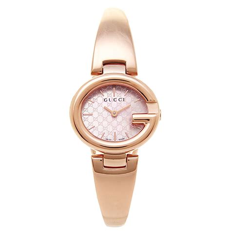 gucci rose gold watch ladies